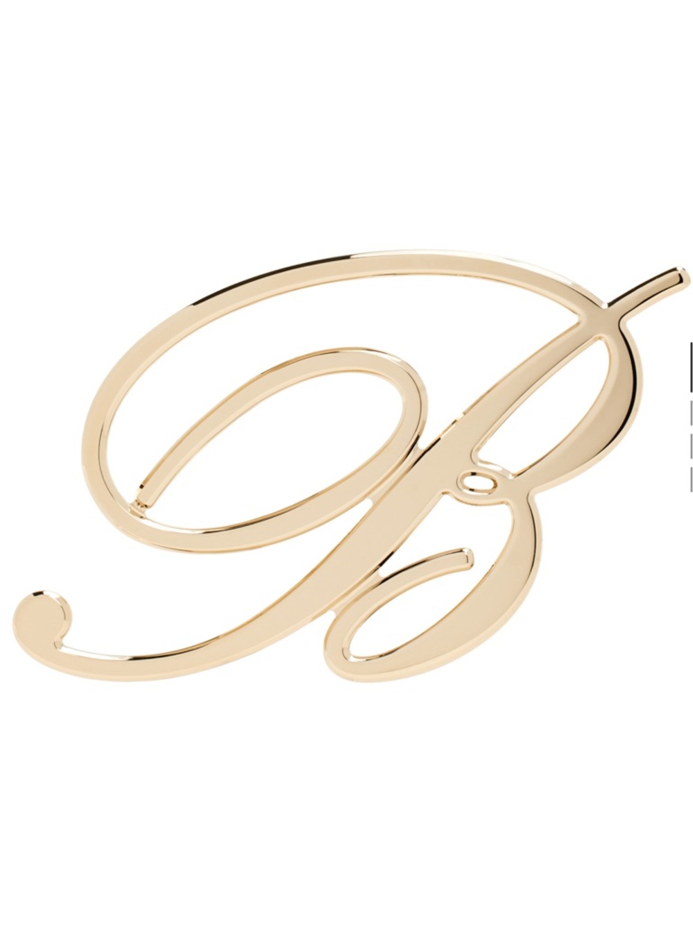 Blumarine Gold B Single Earring